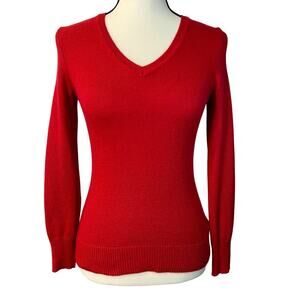 Gap Women's Red Angora Blend Sweater Size XSP